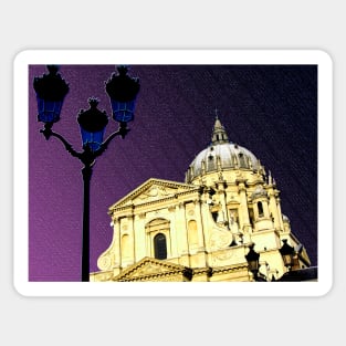 France. Paris. The church of the Val-de-Grâce. Sticker